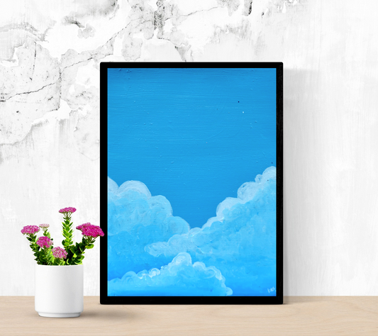 Blue Skies wall art