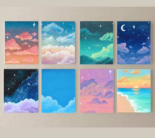 Cloudscape Original Canvas paintings
