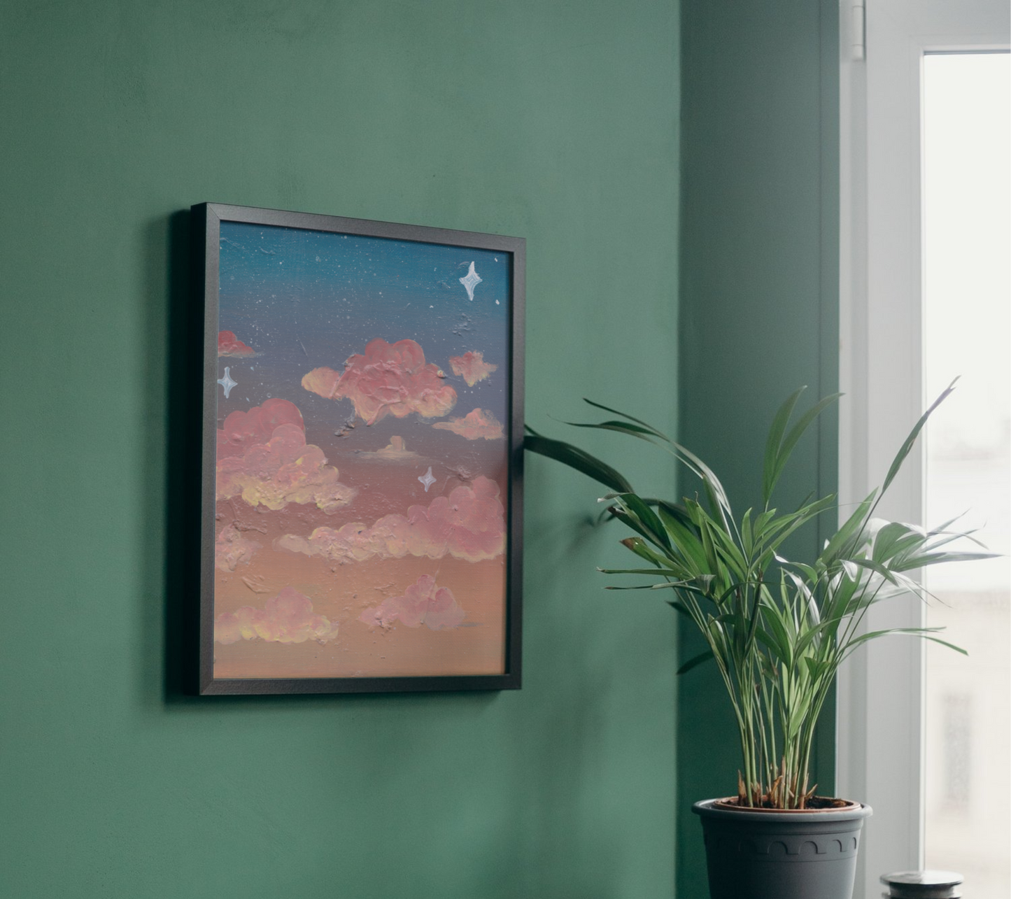 sunrise cloud artprint