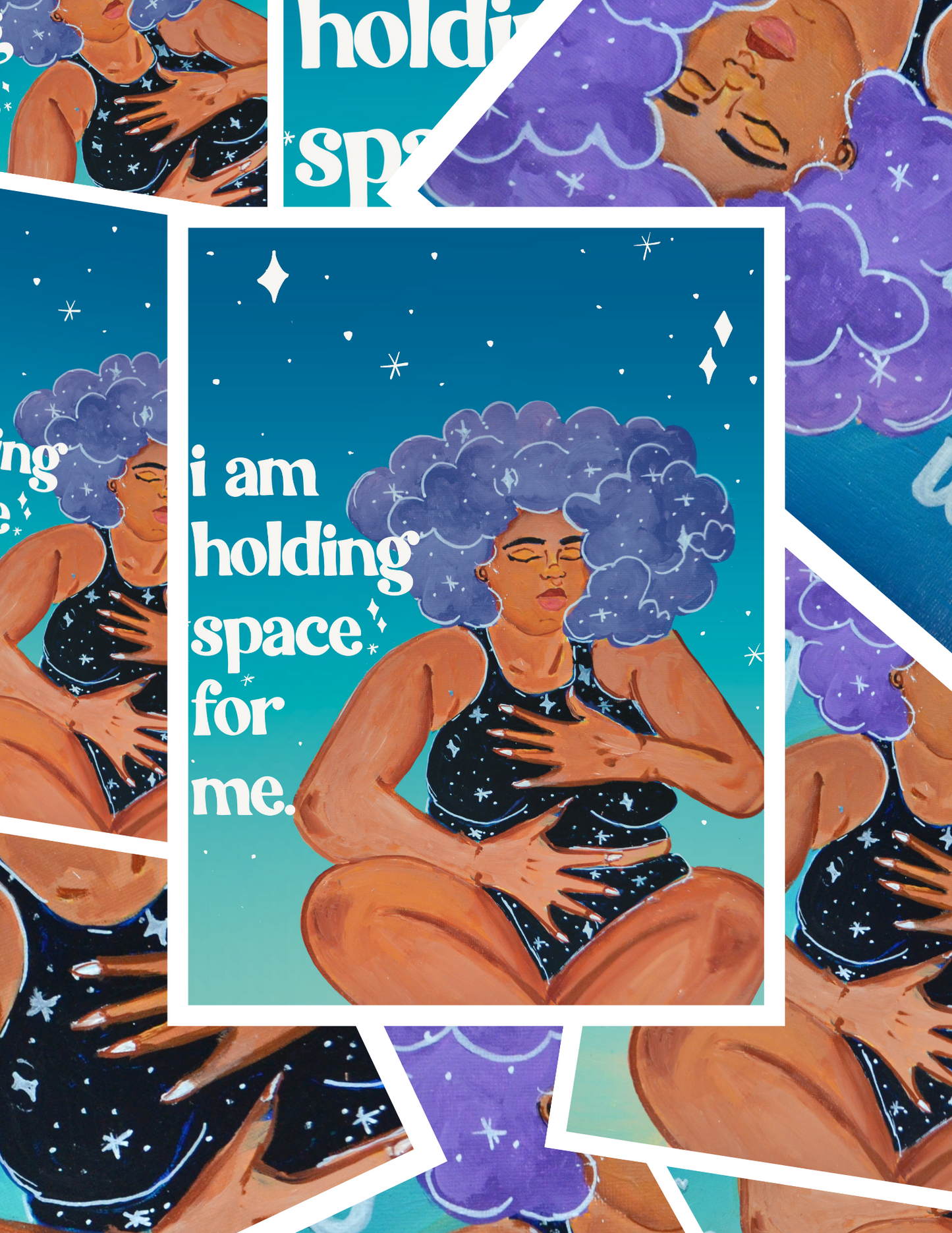 Holding Space - art print