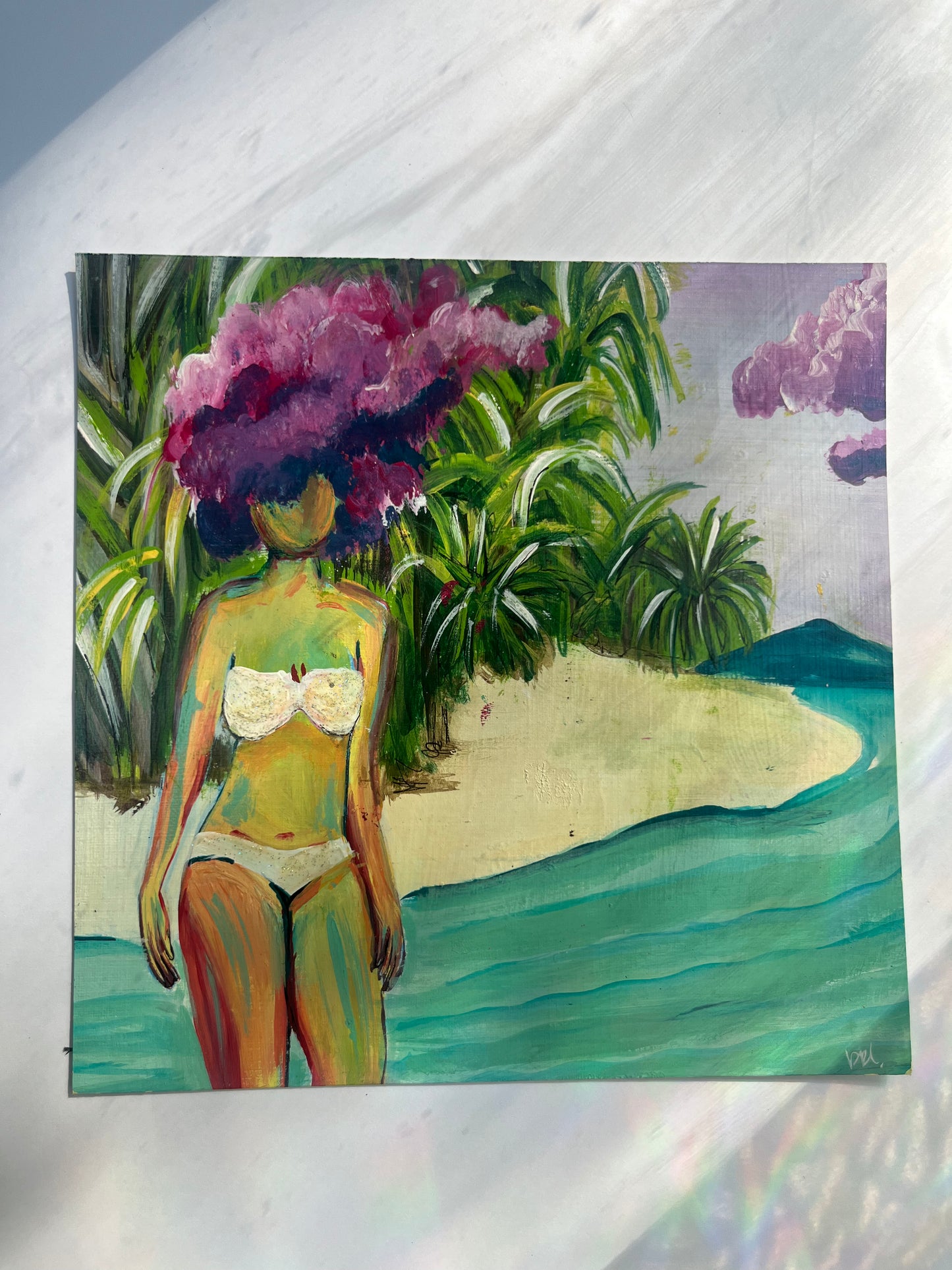 Wading - Surreal Black Art
