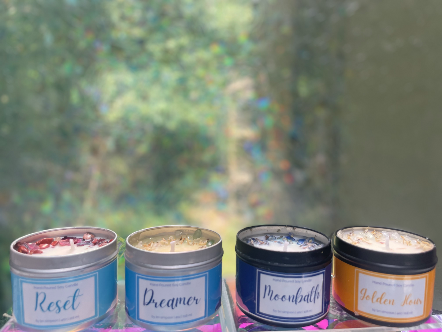 4oz Hand-poured Soy Candles