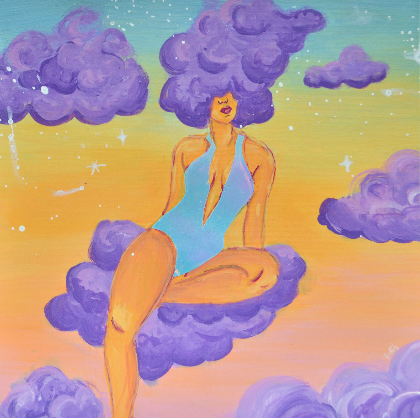 Above it all - art print
