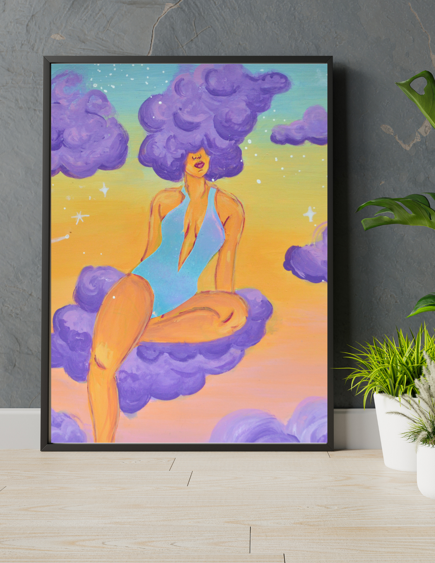 Above it all - art print