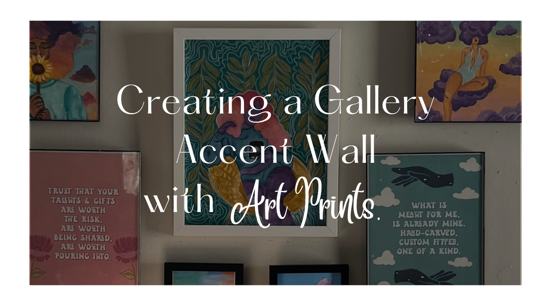 How to create a Gallery Accent Wall with Art Prints