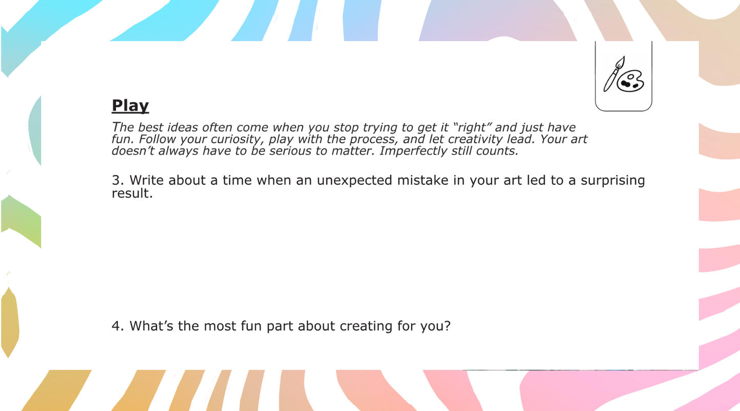 Follow the Spark: A Creative Prompt Journal