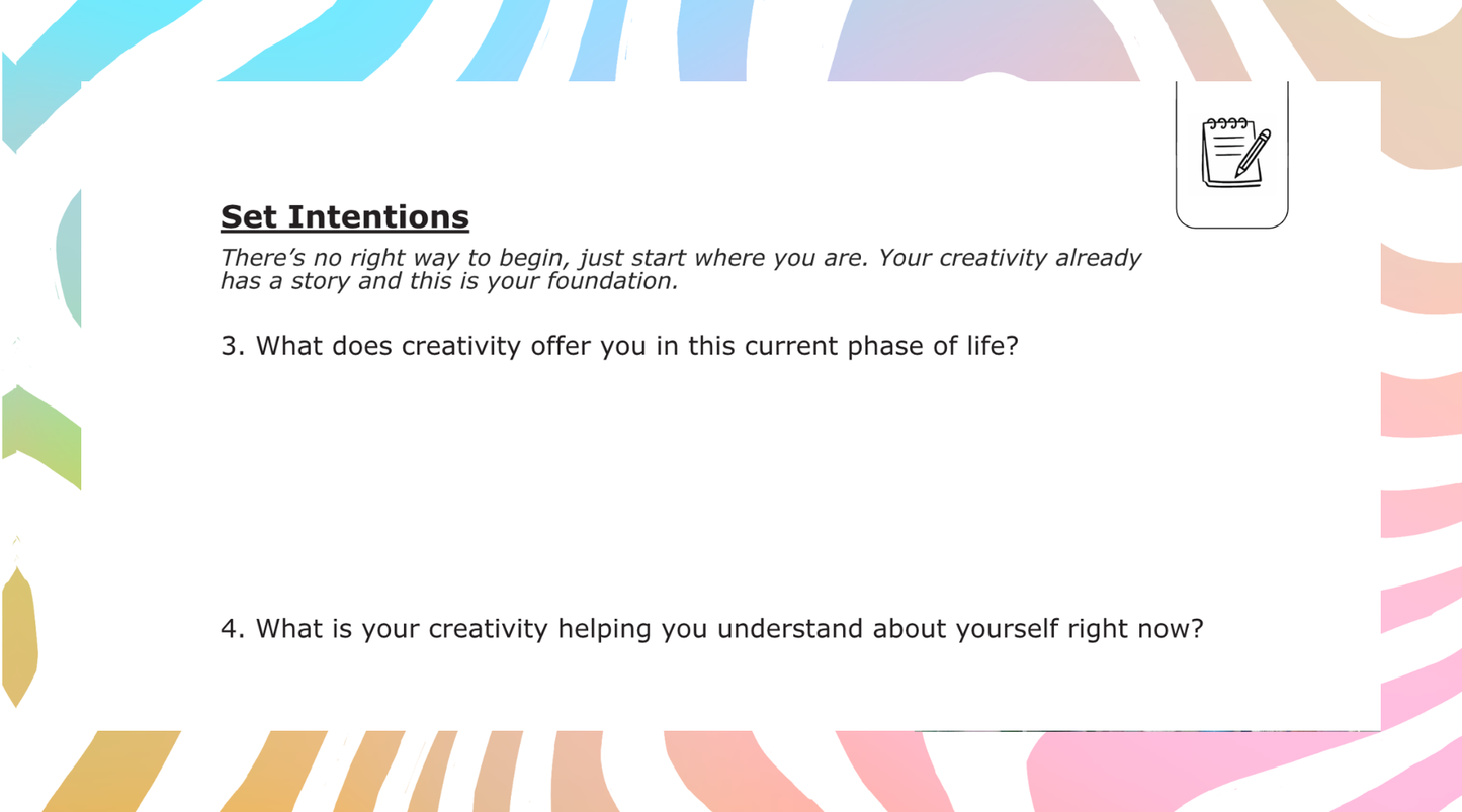 Follow the Spark: A Creative Prompt Journal