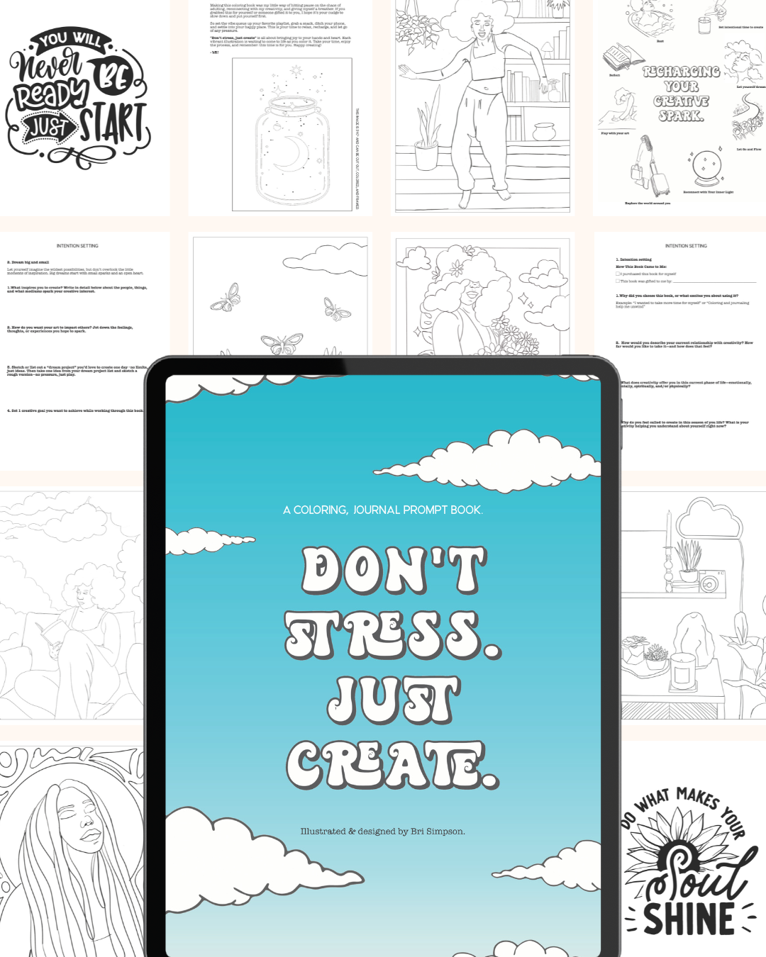 Don’t Stress, Just Create – Full Digital Book
