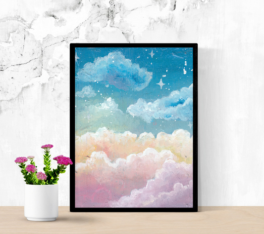 Pastel clouds