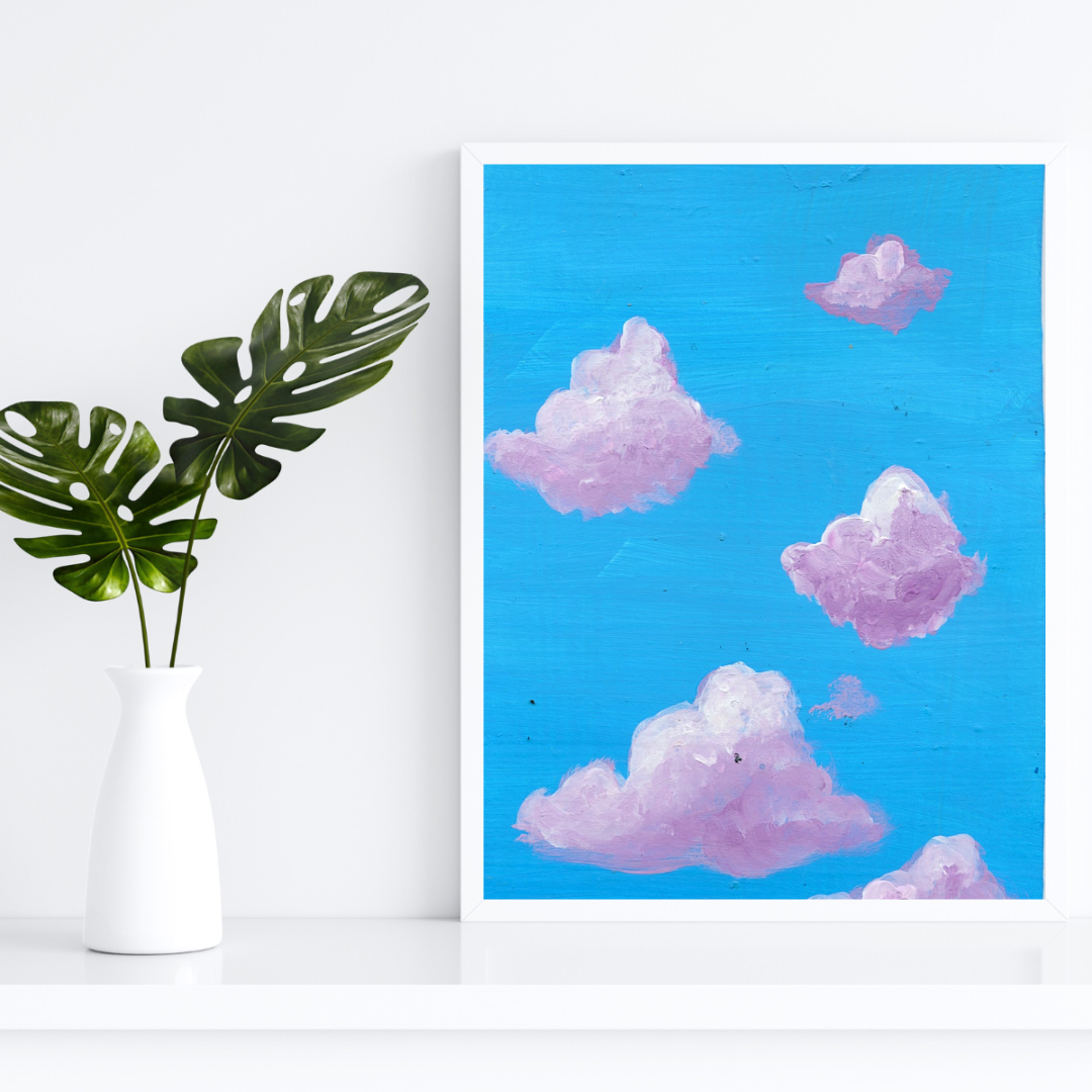 Pink Clouds - art print