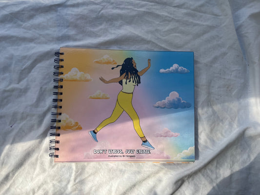 Don't Stress, Just Create color book