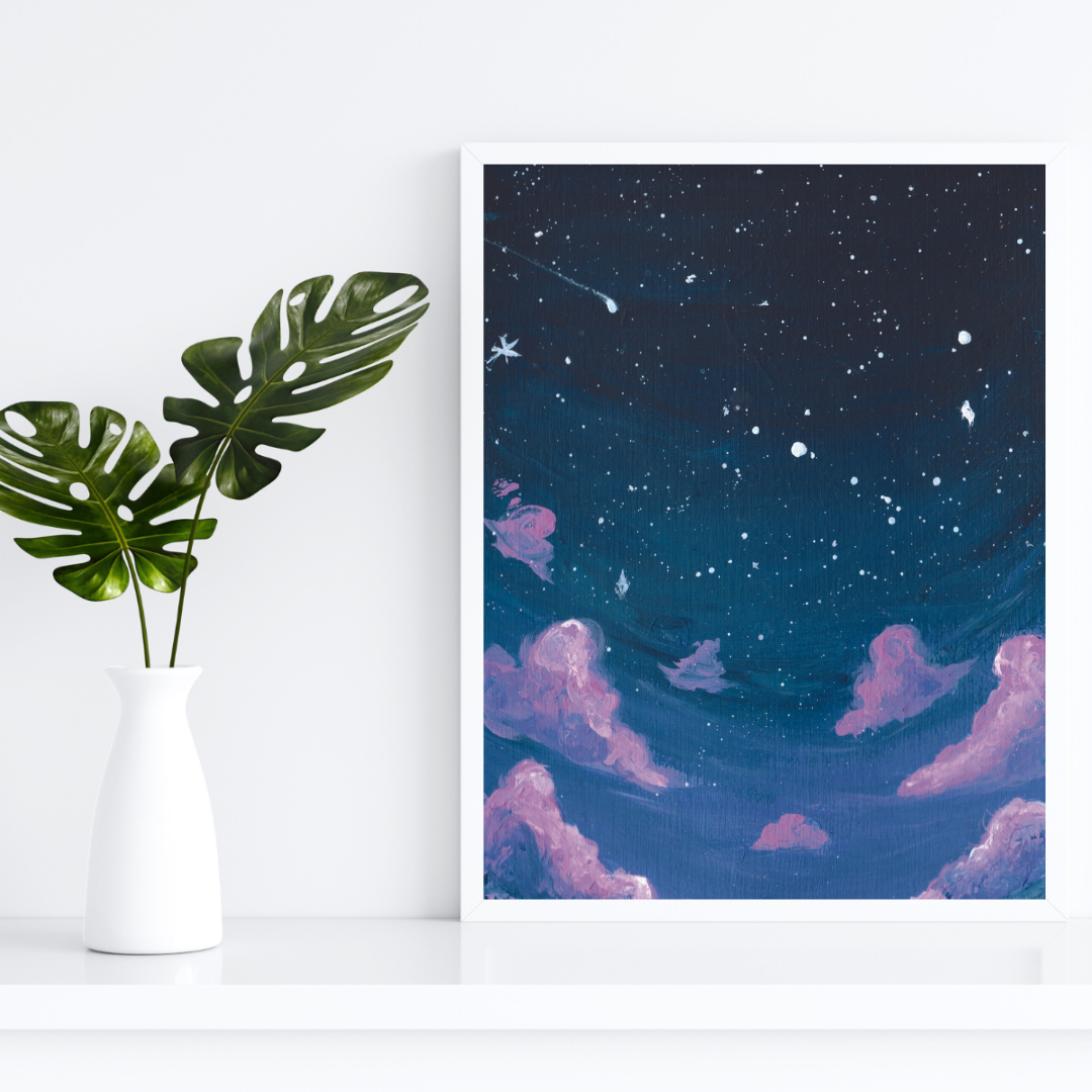 the witching hour - art print